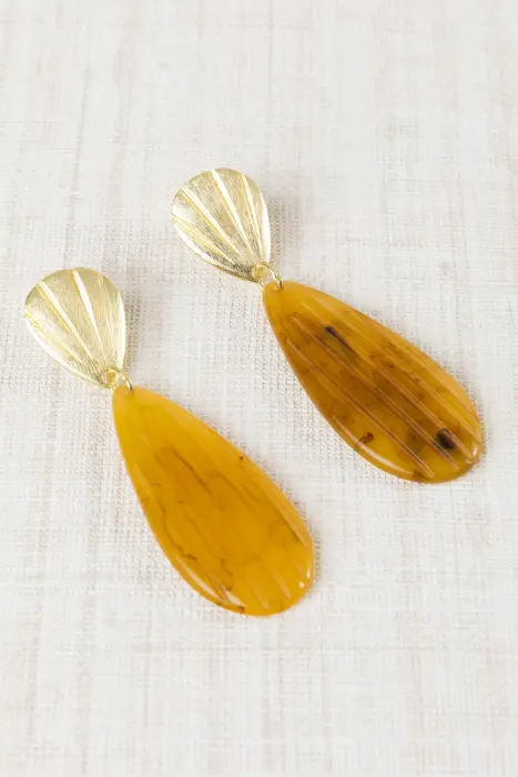 Pendientes Gota Resina