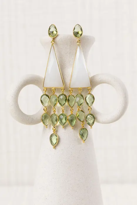 Pendientes Piedras Colgantes