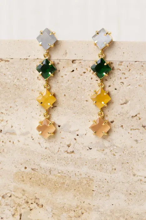 Pendientes Piedra Semipreciosas