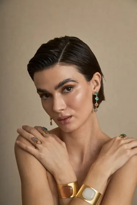 Pendientes Piedra Semipreciosas