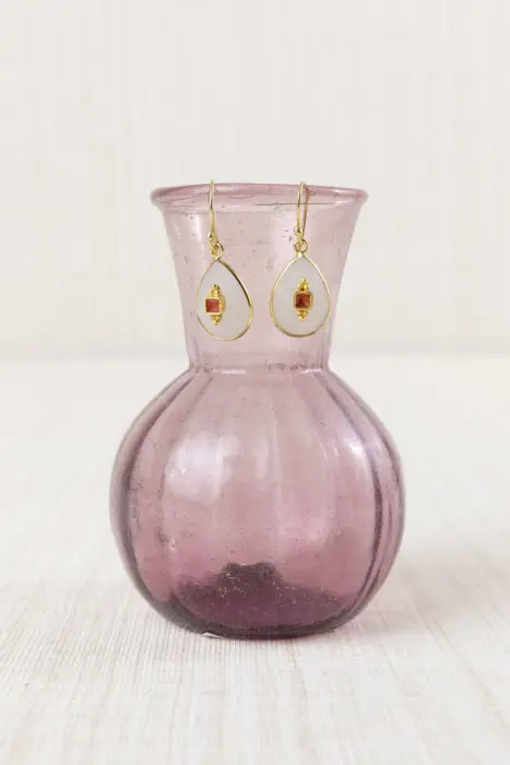 Pendientes Gota Pulida