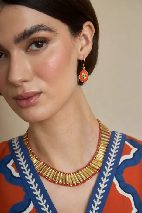 Pendientes Gota Pulida