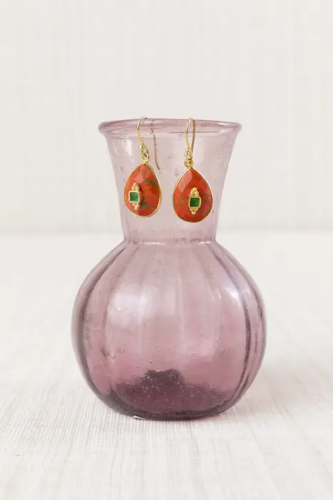 Pendientes Gota Pulida