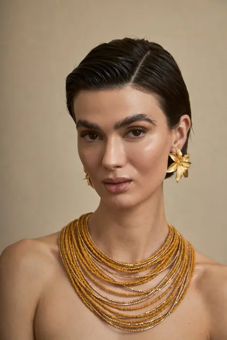 Pendientes Flor Grande