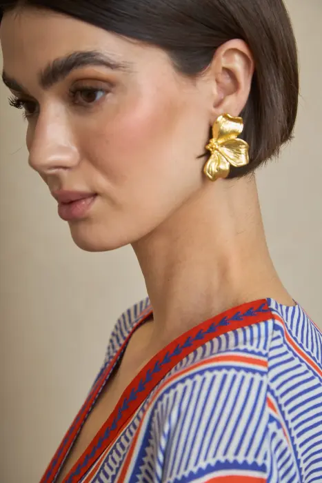 Pendientes Semi Flor