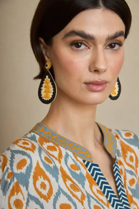 Pendientes Gota Bicolor