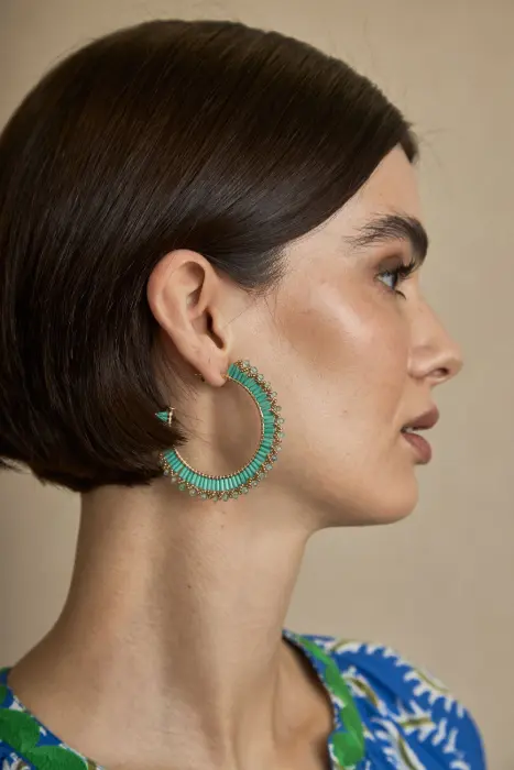 Pendientes Aro Resinas