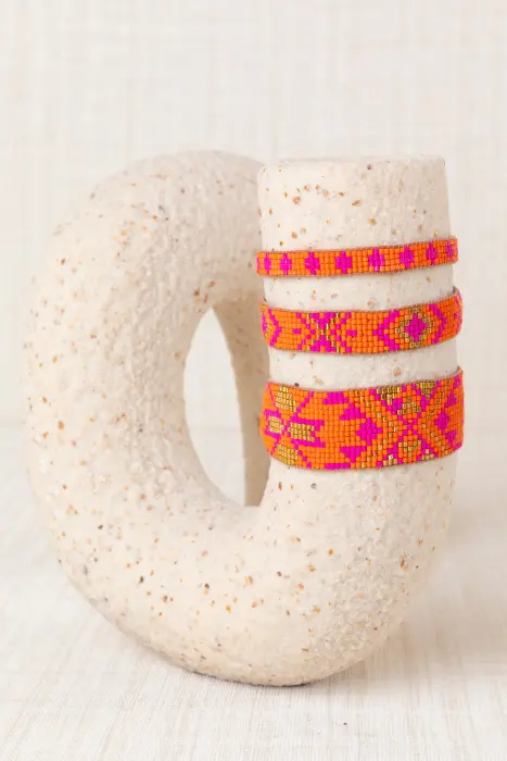 Pulsera Trío Resinas Japonesas