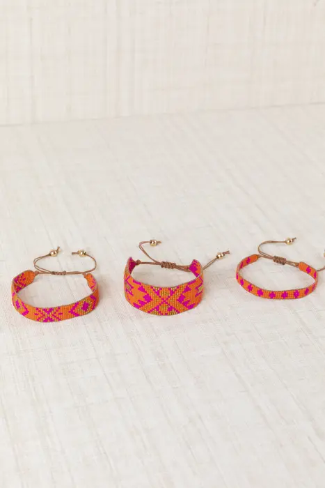 Pulsera Trío Resinas Japonesas