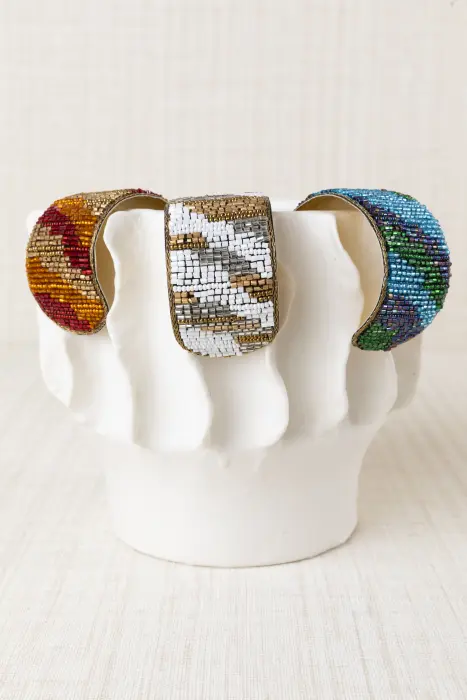 Pulsera Brazalete Resinas Japonesas