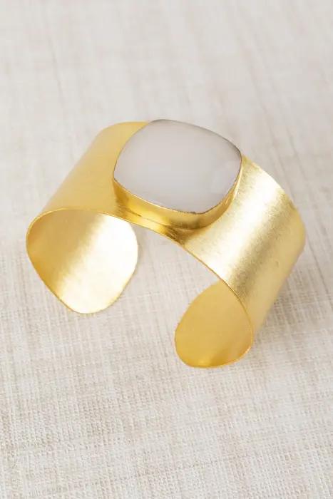 Pulsera Brazalete Piedra Semipreciosa