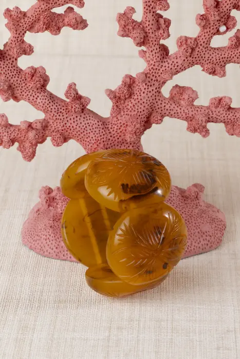 Pulsera Maxi Resina Tallada