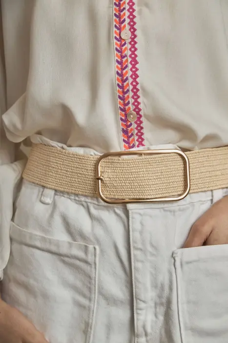 Cinturón Hebilla Fina