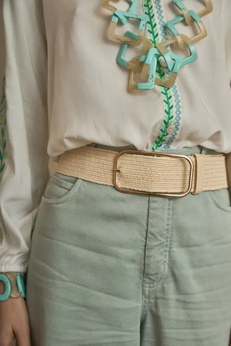 Cinturón Hebilla Fina