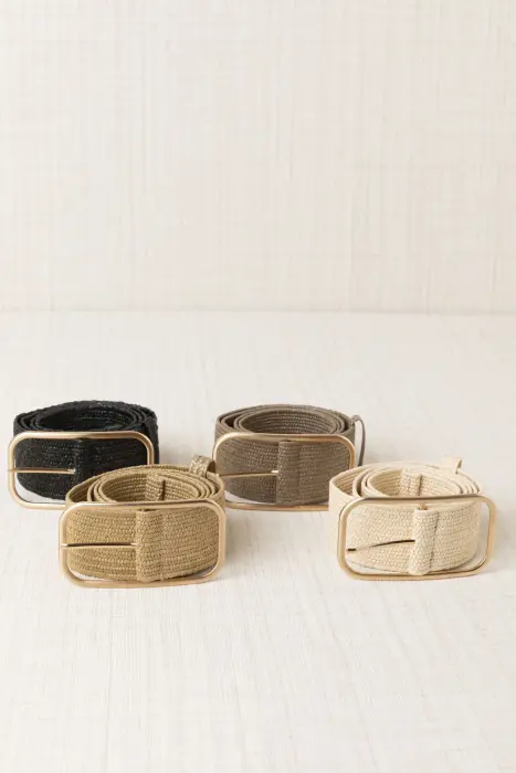 Cinturón Hebilla Fina