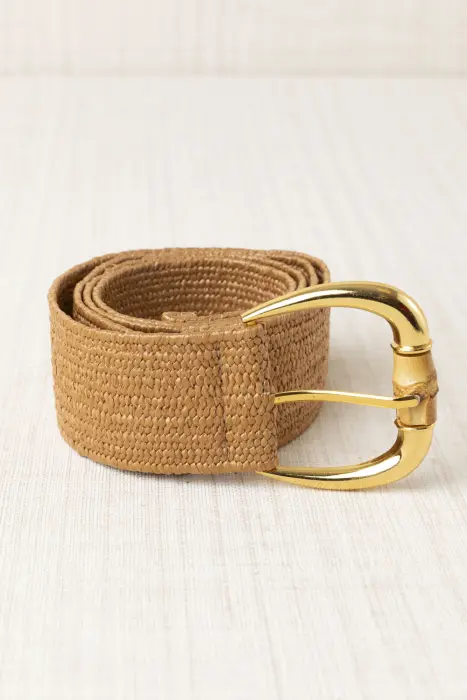 Cinturón Rafia Color