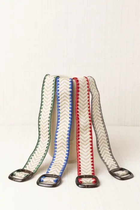 Cinturón Bordado Croché