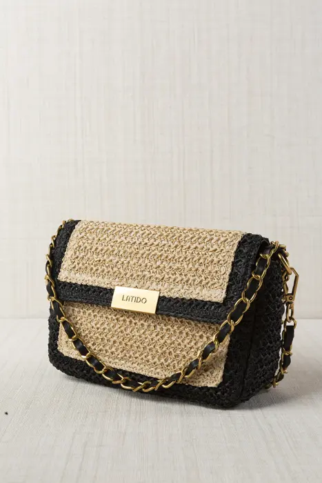 Bolso Rafia Solapa Mini