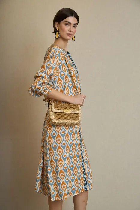 Bolso Rafia Solapa Mini