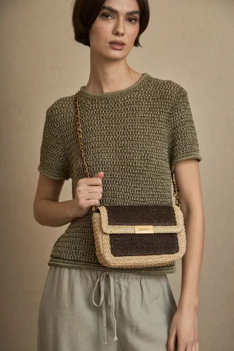 Bolso Rafia Solapa Mini
