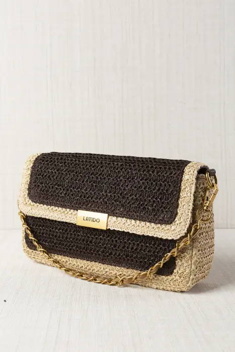 Bolso Rafia Solapa Midi