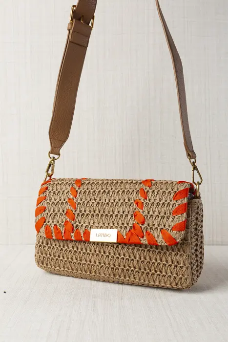 Bolso Rafia Midi