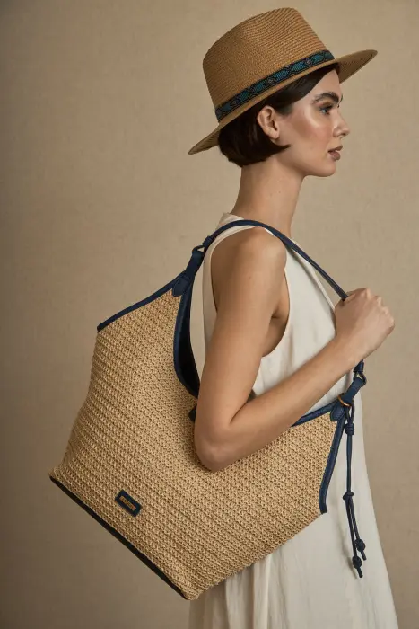 Bolso Shopper Rafia