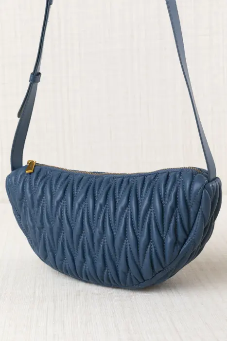 Bolso Plisado Medialuna