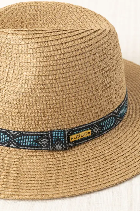 Sombrero Cinta Geométrica