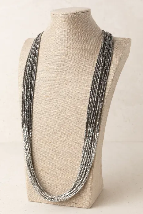 Collar Largo Brillo