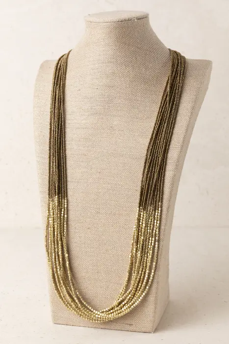 Collar Largo Brillo