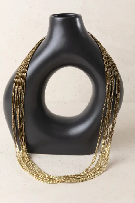 Collar Largo Brillo