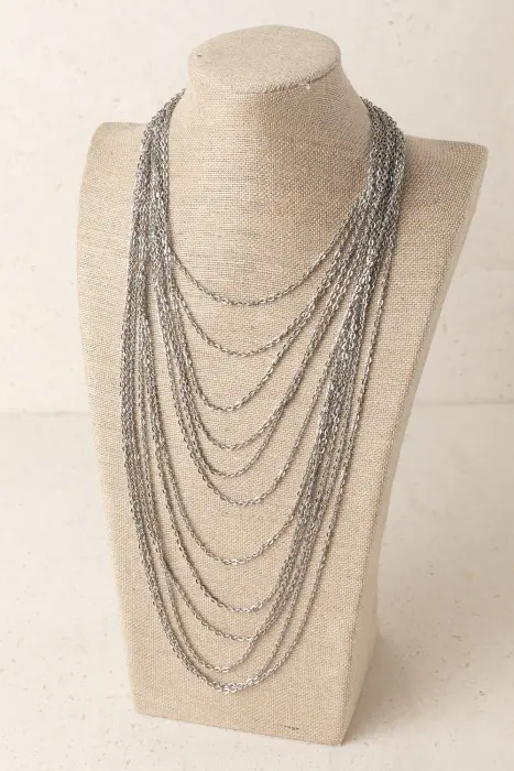 Collar Multivueltas Cadenas