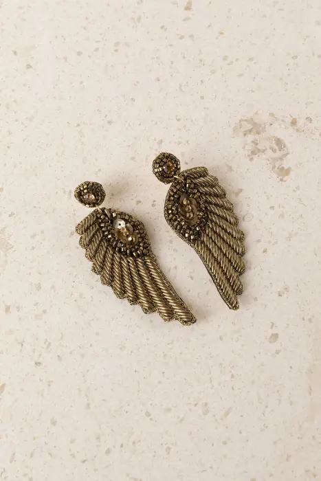 Pendientes Alas Brillo