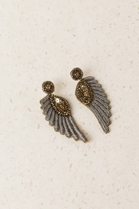 Pendientes Alas Brillo