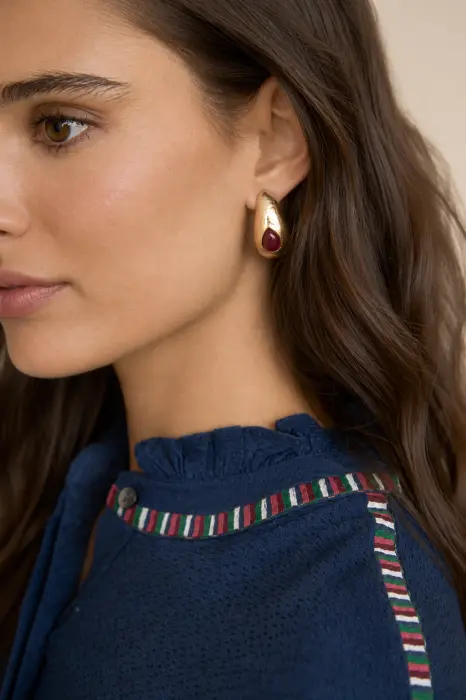 Pendientes Gota y Piedra