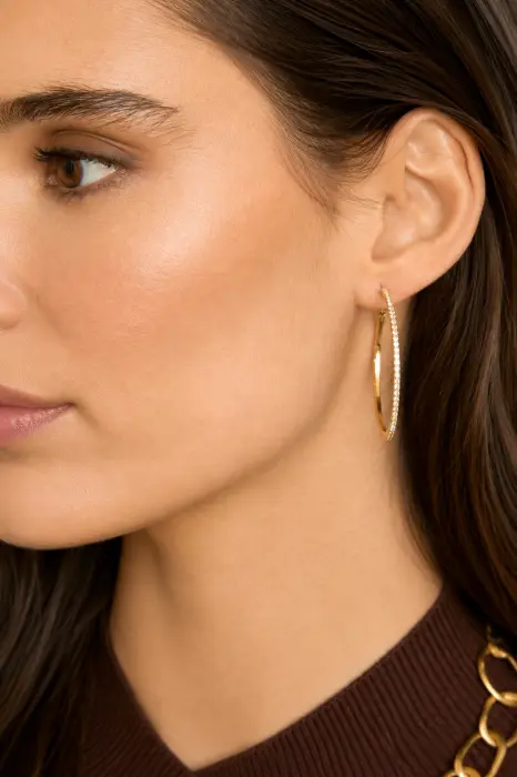 Pendientes Aro Brillo