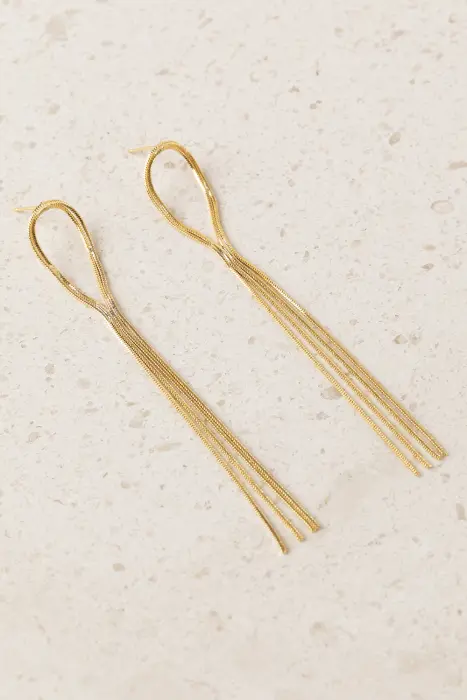 Pendientes Largos Brillo
