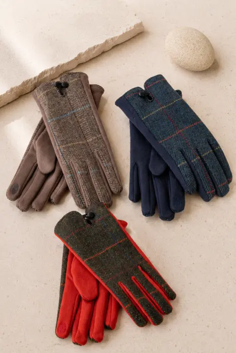 Guantes Cuadros Grandes