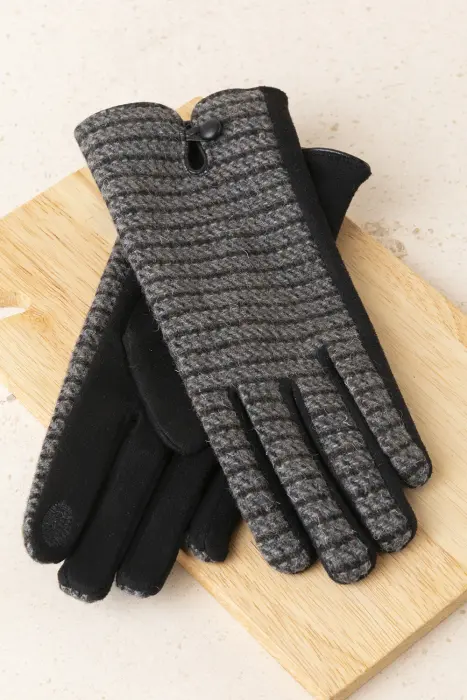 Guantes Tweed y Ante