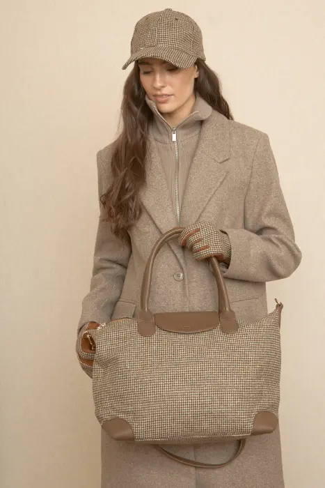 Bolso Viaje Tweed Mediano