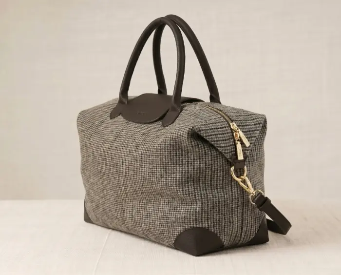 Bolso Viaje Tweed Mediano