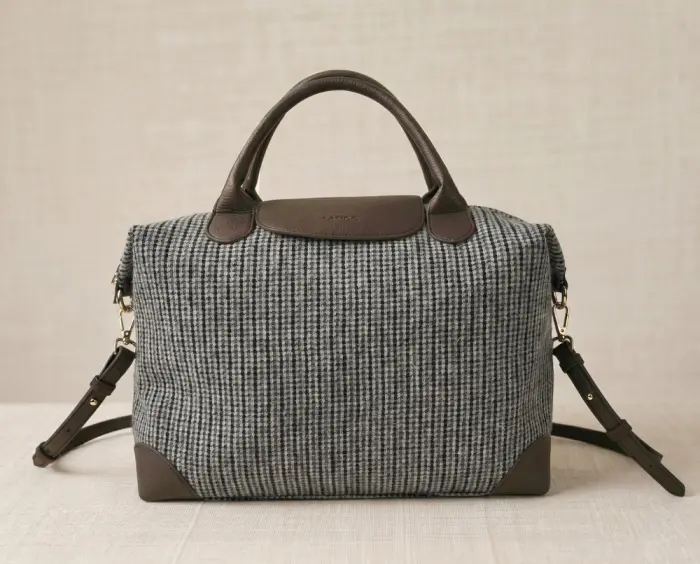 Bolso Viaje Tweed Mediano