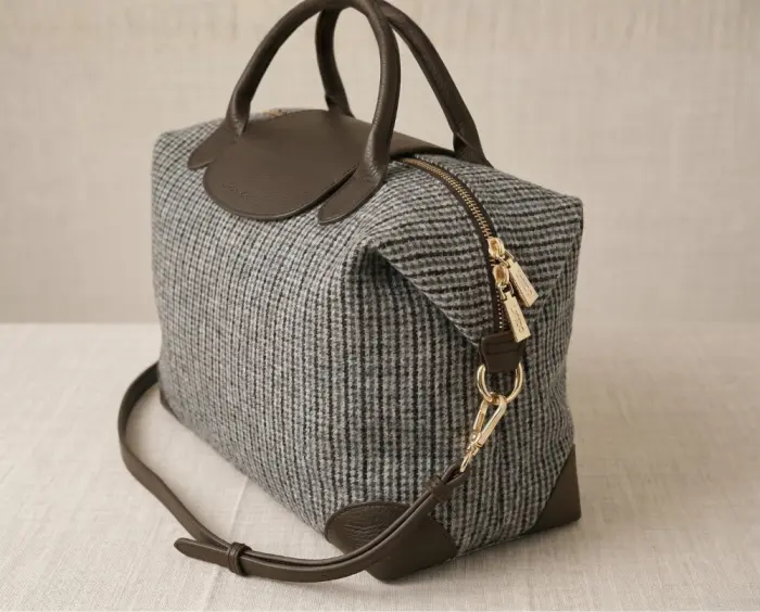Bolso Viaje Tweed Mediano