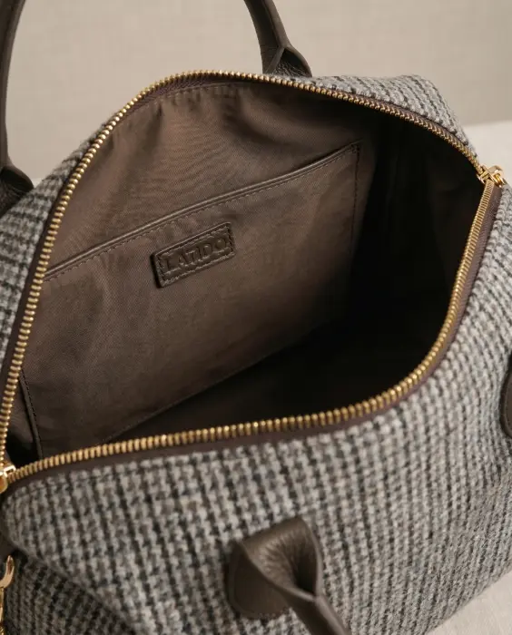 Bolso Viaje Tweed Mediano