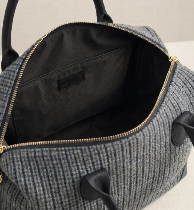 Bolso Viaje Tweed Mediano
