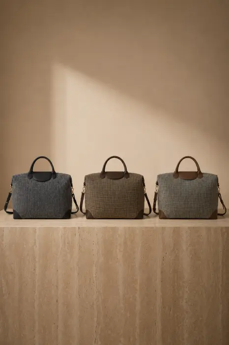 Bolso Viaje Tweed Grande
