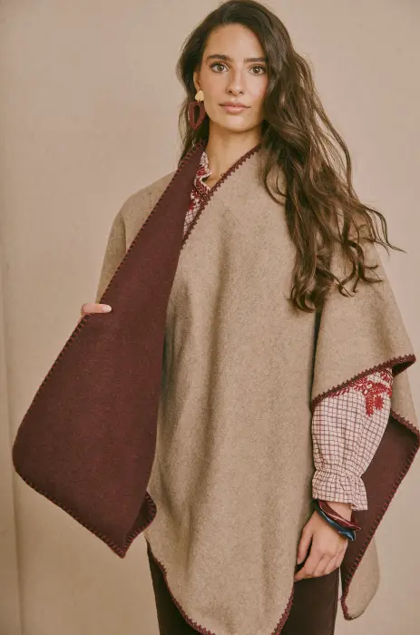 Poncho Bicolor