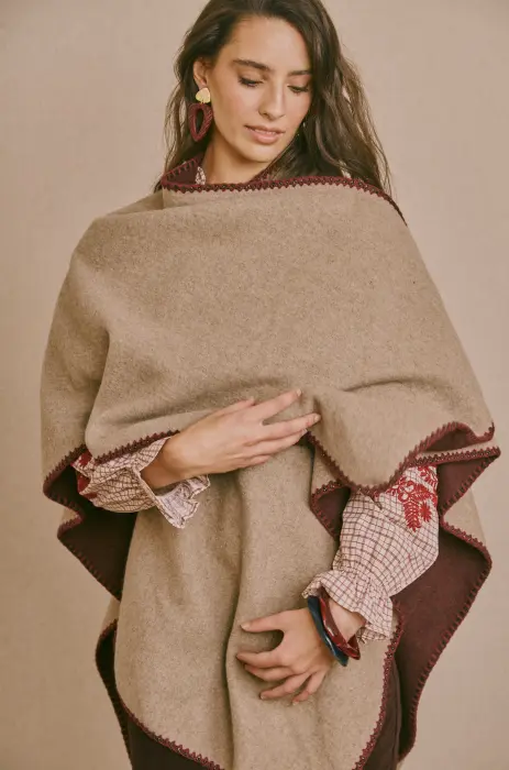 Poncho Bicolor