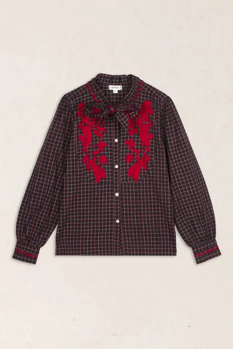 Blusa Lazo Bordada